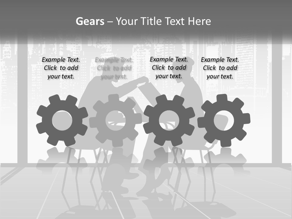 Technology Energy Industry PowerPoint Template