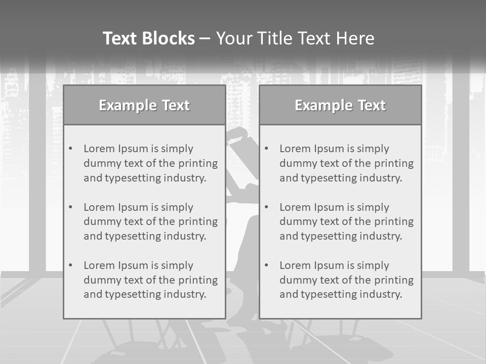 Technology Energy Industry PowerPoint Template