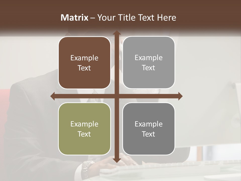 Technology Unit Part PowerPoint Template