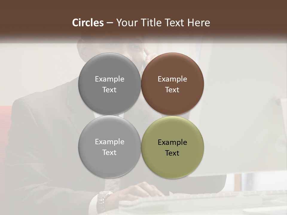 Technology Unit Part PowerPoint Template