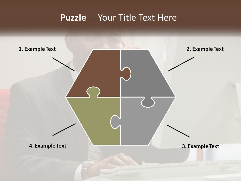 Technology Unit Part PowerPoint Template