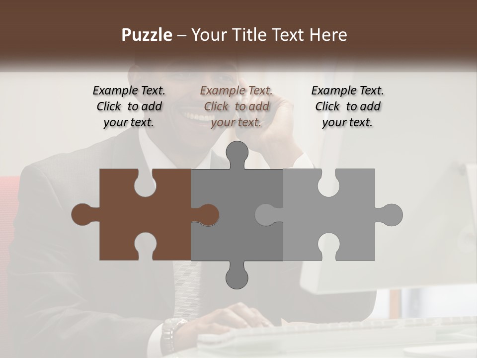 Technology Unit Part PowerPoint Template