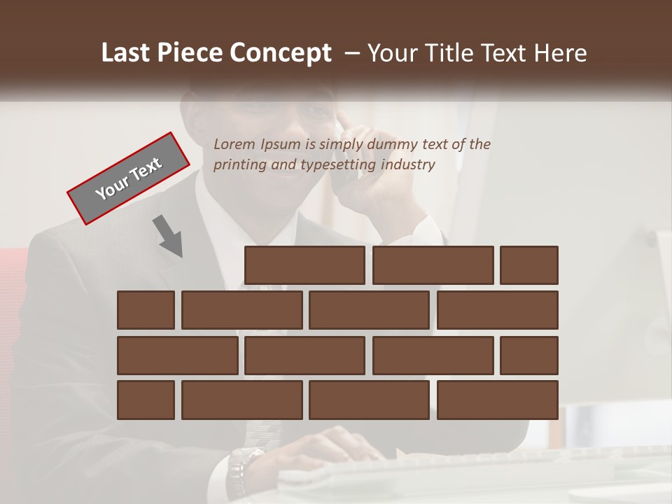 Technology Unit Part PowerPoint Template