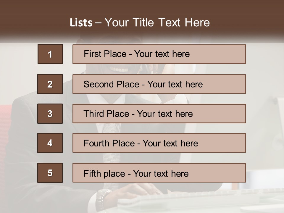 Technology Unit Part PowerPoint Template