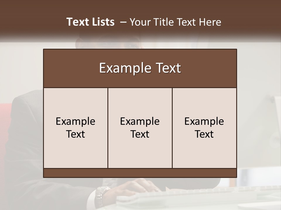 Technology Unit Part PowerPoint Template