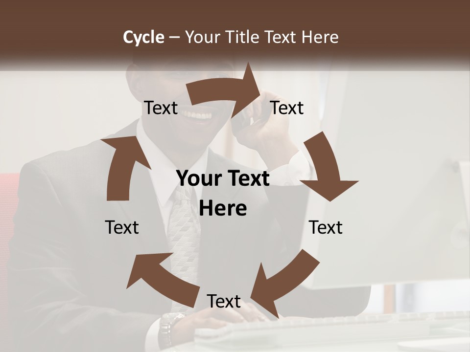 Technology Unit Part PowerPoint Template