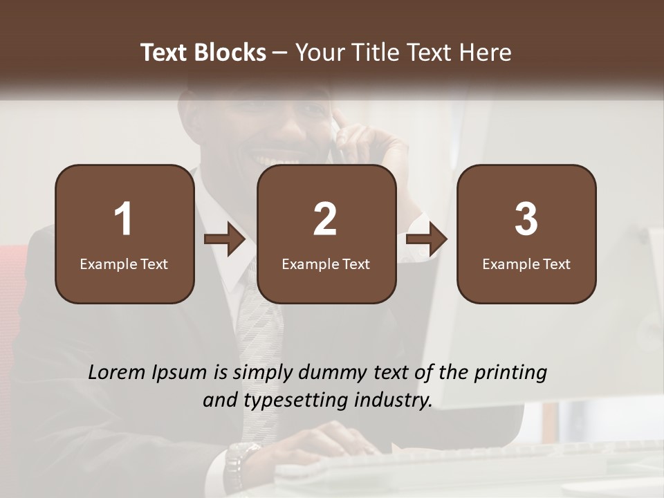 Technology Unit Part PowerPoint Template