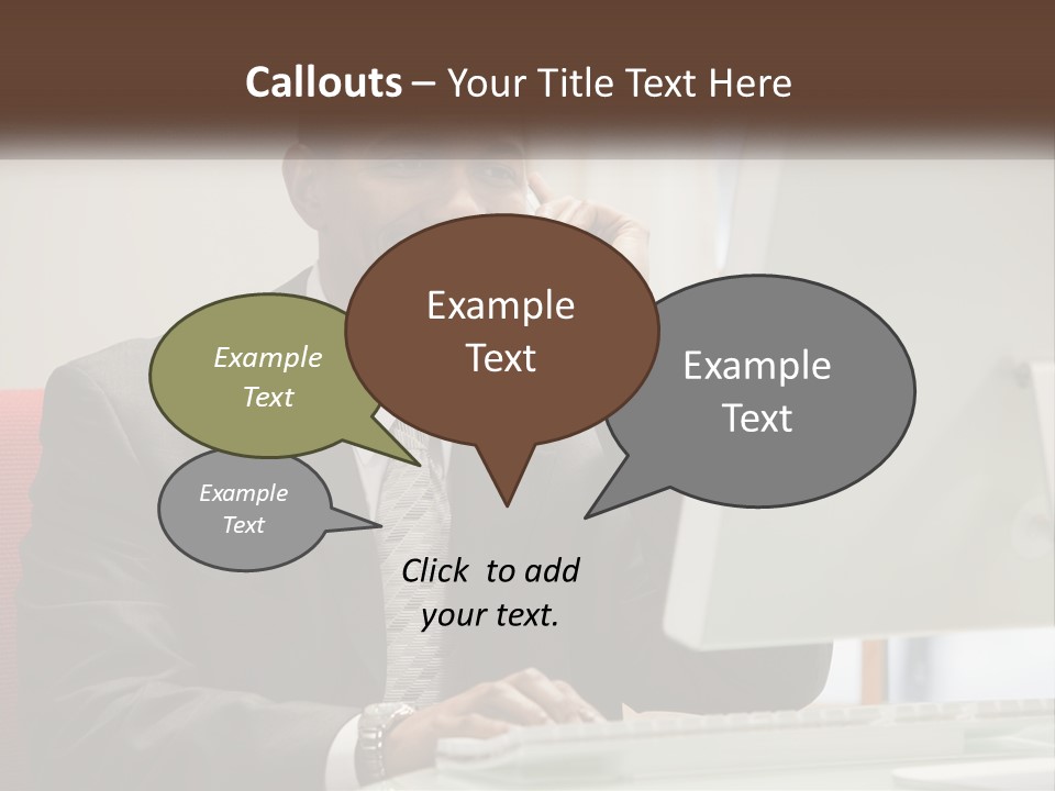 Technology Unit Part PowerPoint Template