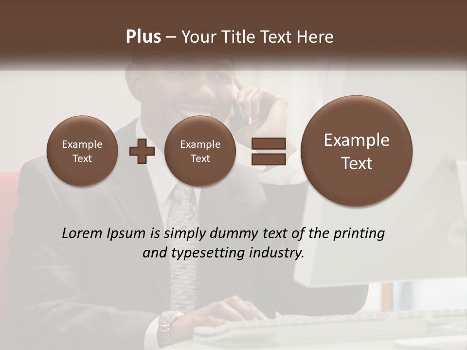 Technology Unit Part PowerPoint Template