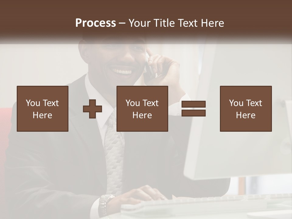 Technology Unit Part PowerPoint Template