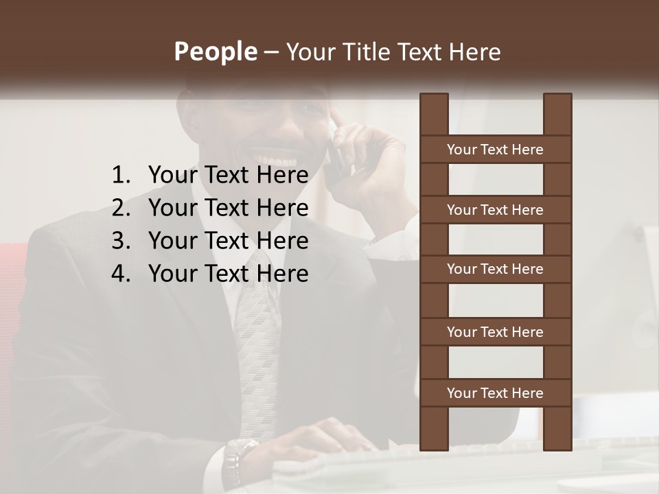Technology Unit Part PowerPoint Template