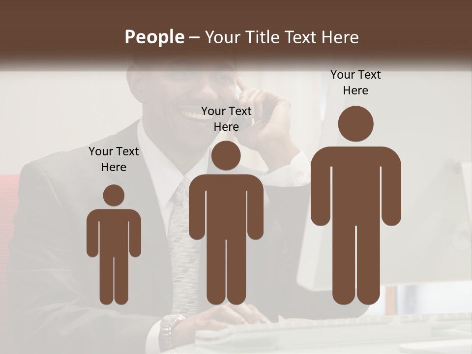 Technology Unit Part PowerPoint Template