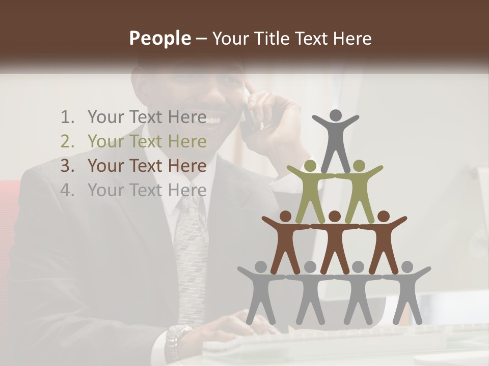 Technology Unit Part PowerPoint Template