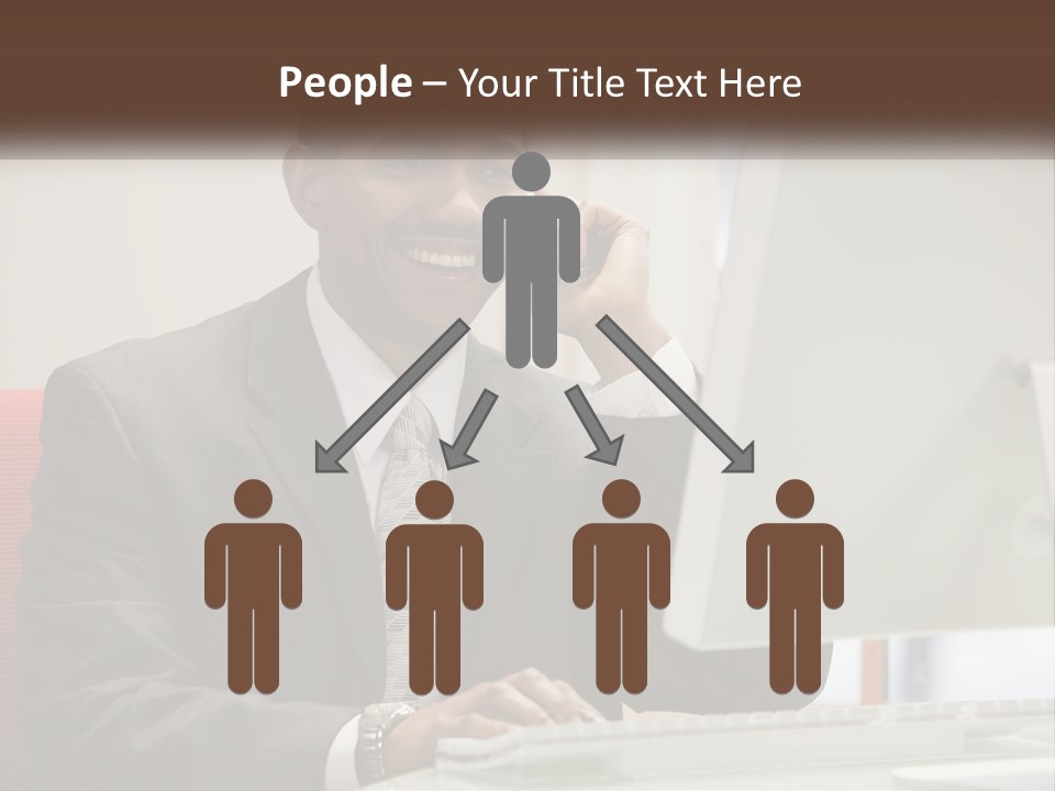 Technology Unit Part PowerPoint Template