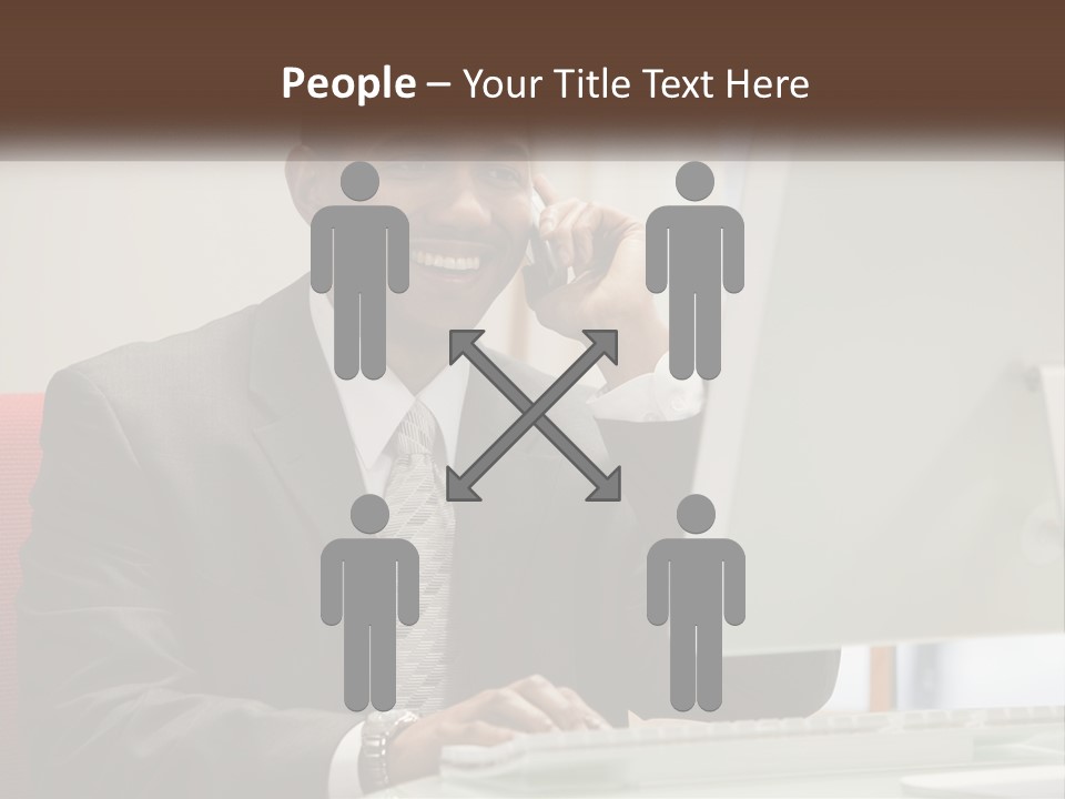 Technology Unit Part PowerPoint Template