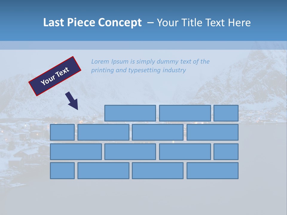 Industry Temperature House PowerPoint Template