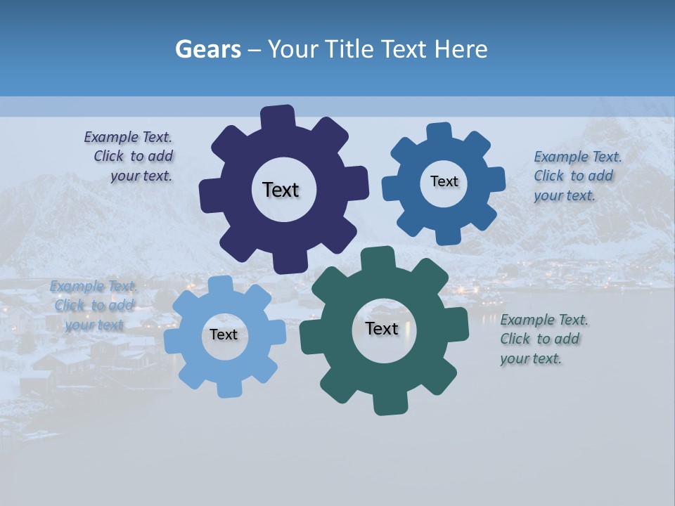 Industry Temperature House PowerPoint Template