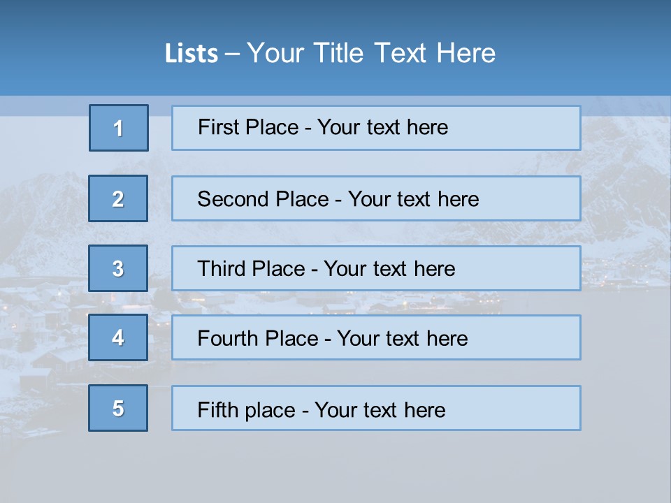 Industry Temperature House PowerPoint Template