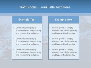 Industry Temperature House PowerPoint Template