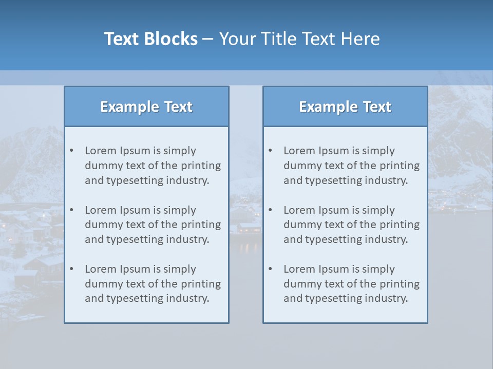Industry Temperature House PowerPoint Template