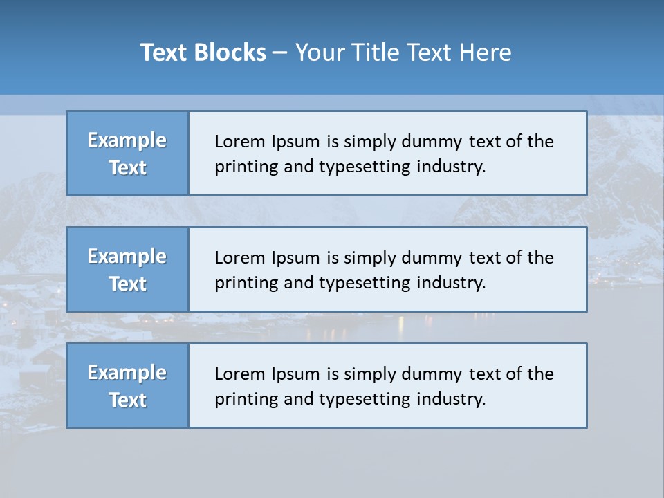 Industry Temperature House PowerPoint Template