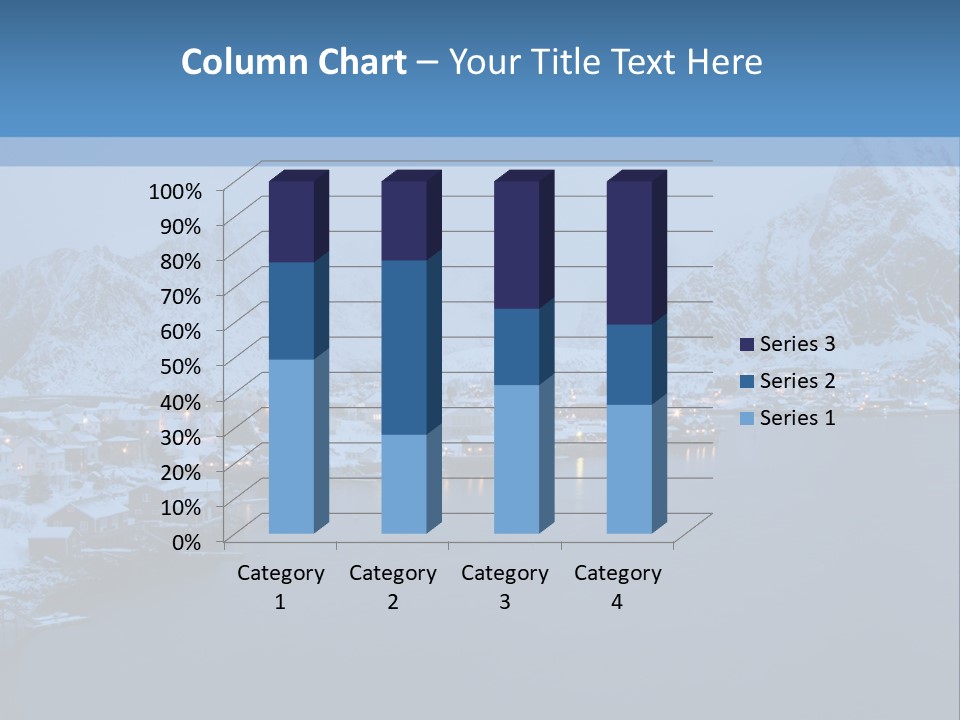 Industry Temperature House PowerPoint Template