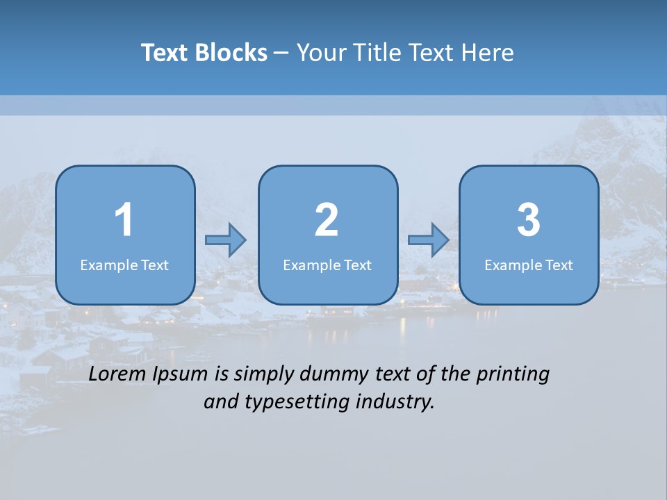 Industry Temperature House PowerPoint Template