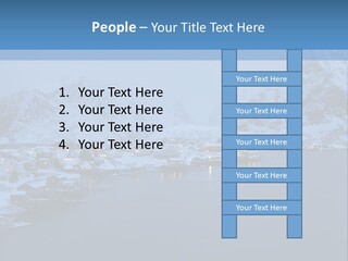 Industry Temperature House PowerPoint Template