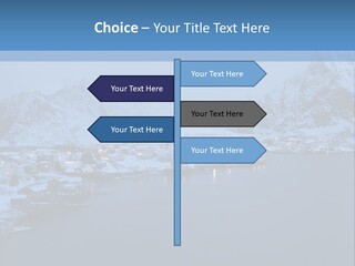 Industry Temperature House PowerPoint Template