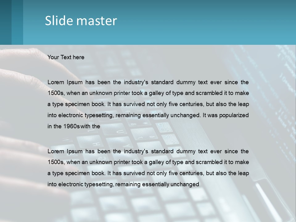 Energy Home Supply PowerPoint Template