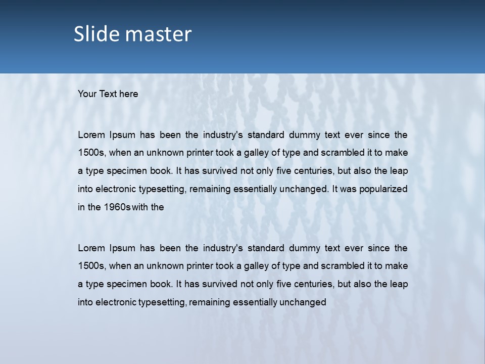 Home Ventilation Part PowerPoint Template