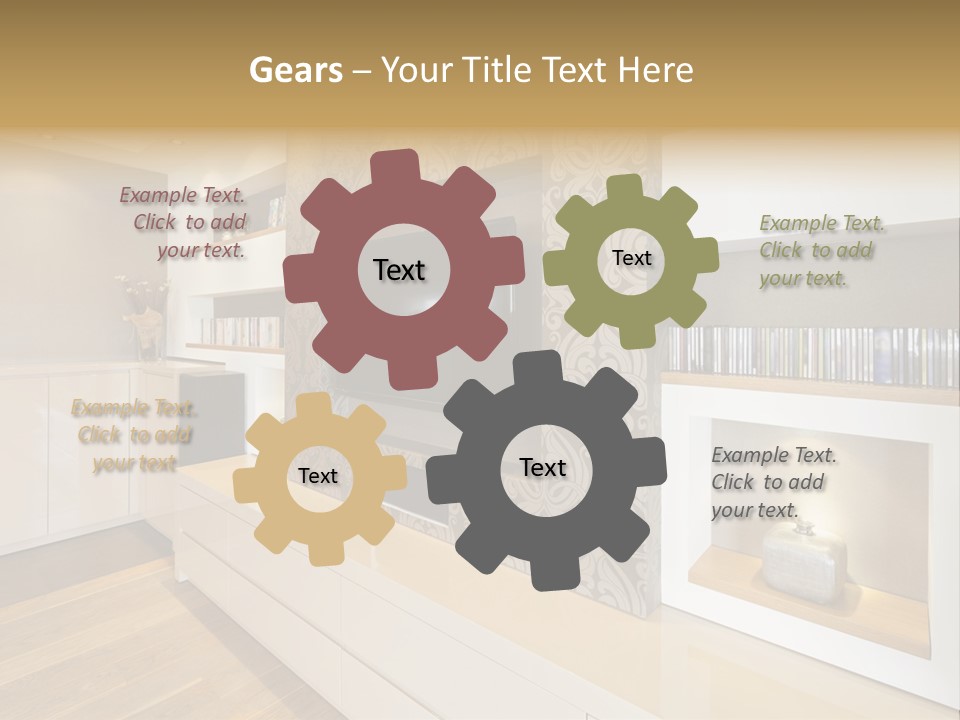 System Power Part PowerPoint Template