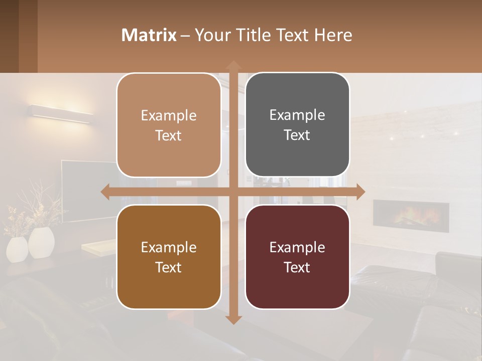 Condition Home Power PowerPoint Template
