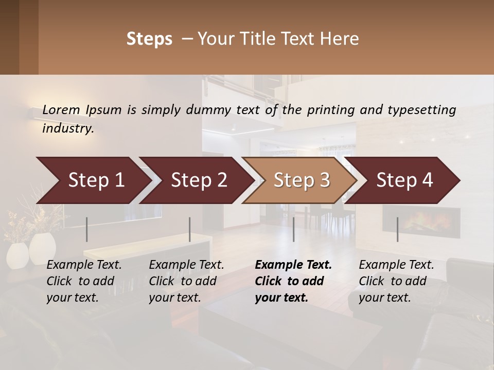 Condition Home Power PowerPoint Template