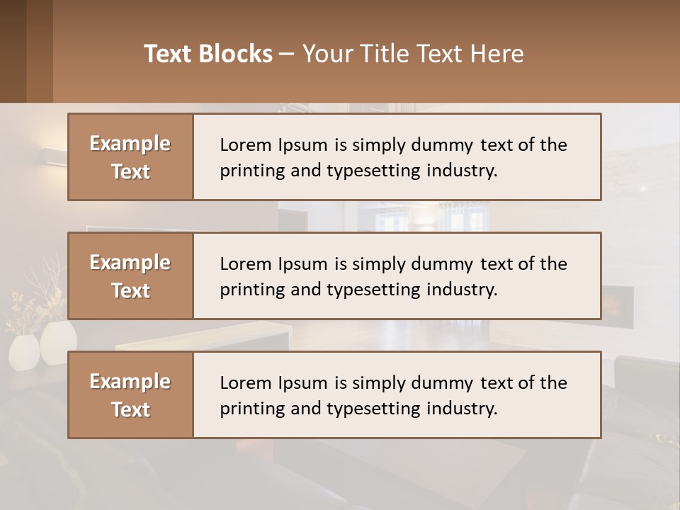 Condition Home Power PowerPoint Template