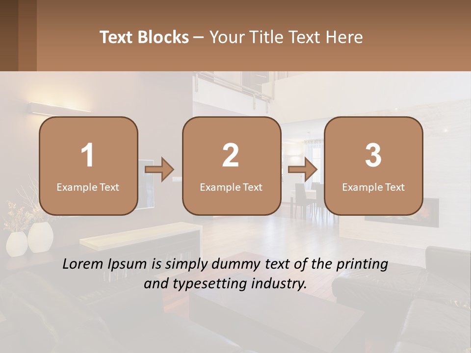 Condition Home Power PowerPoint Template