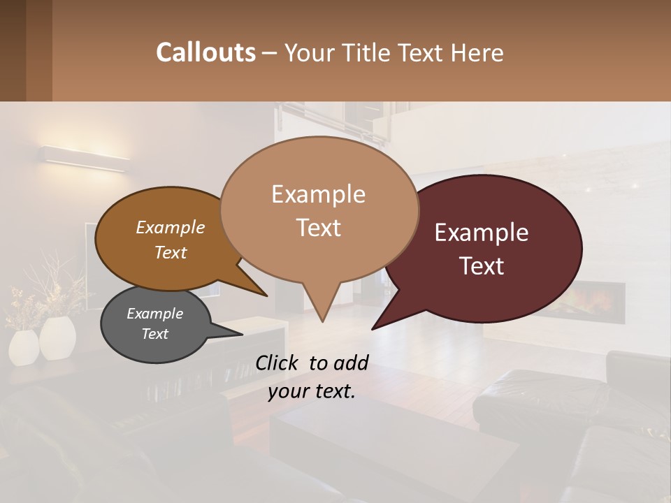 Condition Home Power PowerPoint Template