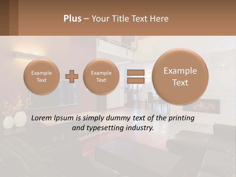 Condition Home Power PowerPoint Template
