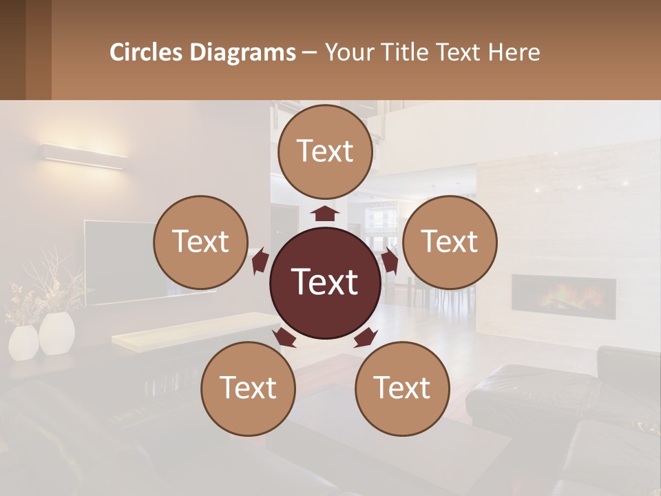 Condition Home Power PowerPoint Template