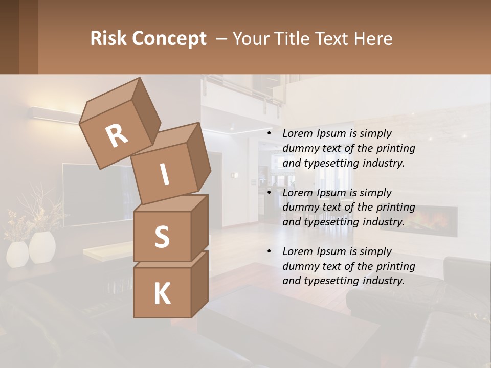 Condition Home Power PowerPoint Template