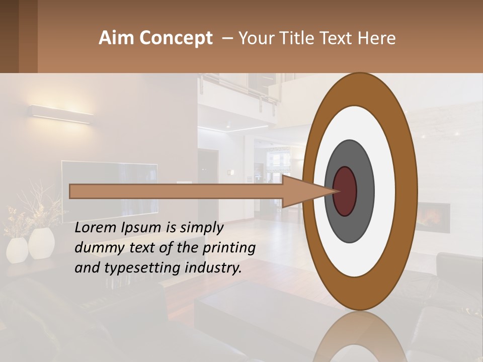 Condition Home Power PowerPoint Template