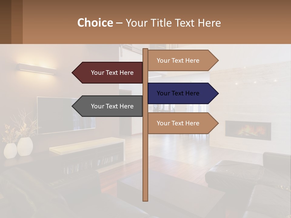 Condition Home Power PowerPoint Template