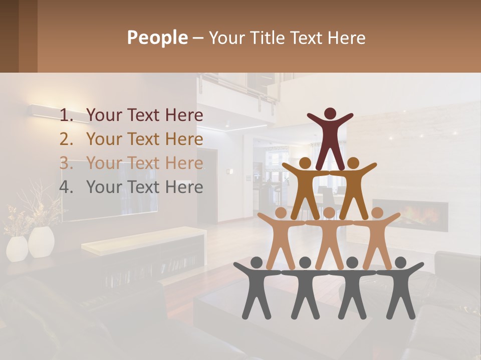 Condition Home Power PowerPoint Template