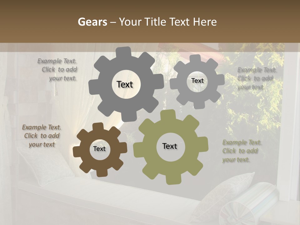 Home Switch Conditioner PowerPoint Template