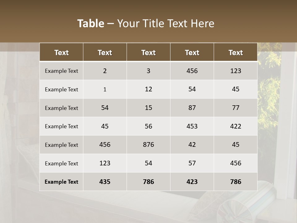 Home Switch Conditioner PowerPoint Template