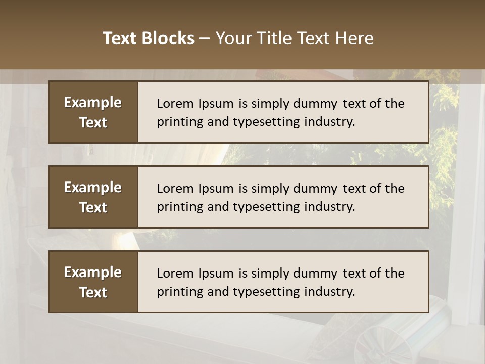 Home Switch Conditioner PowerPoint Template
