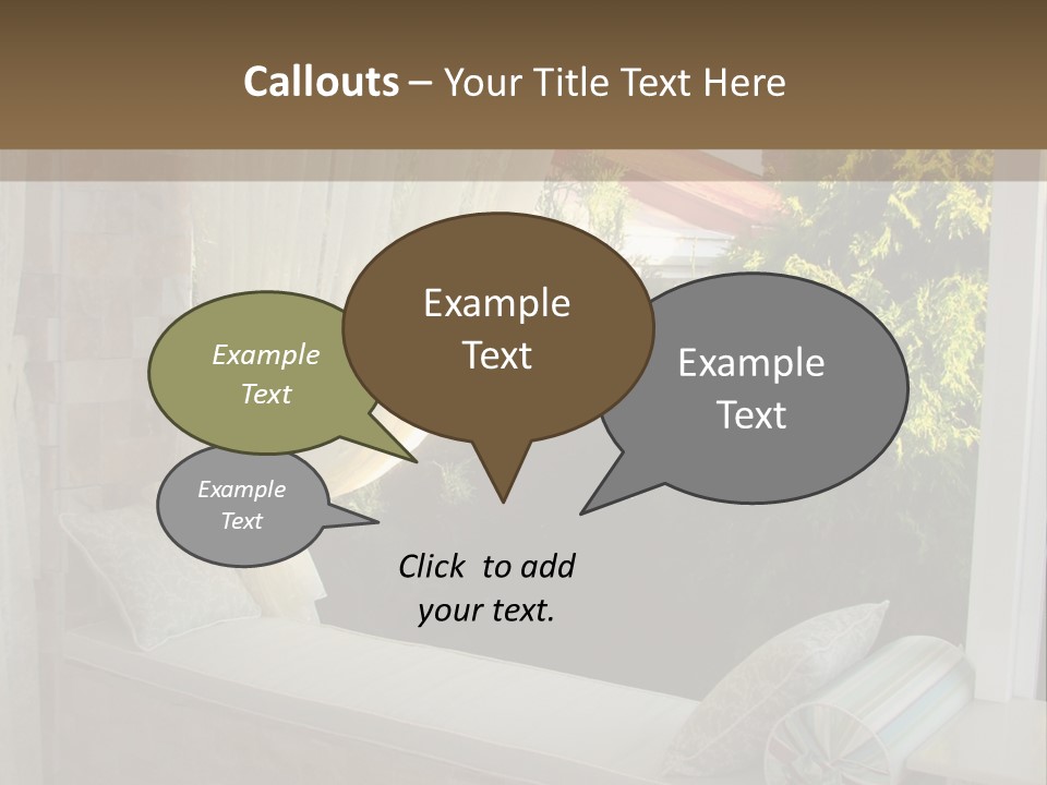 Home Switch Conditioner PowerPoint Template