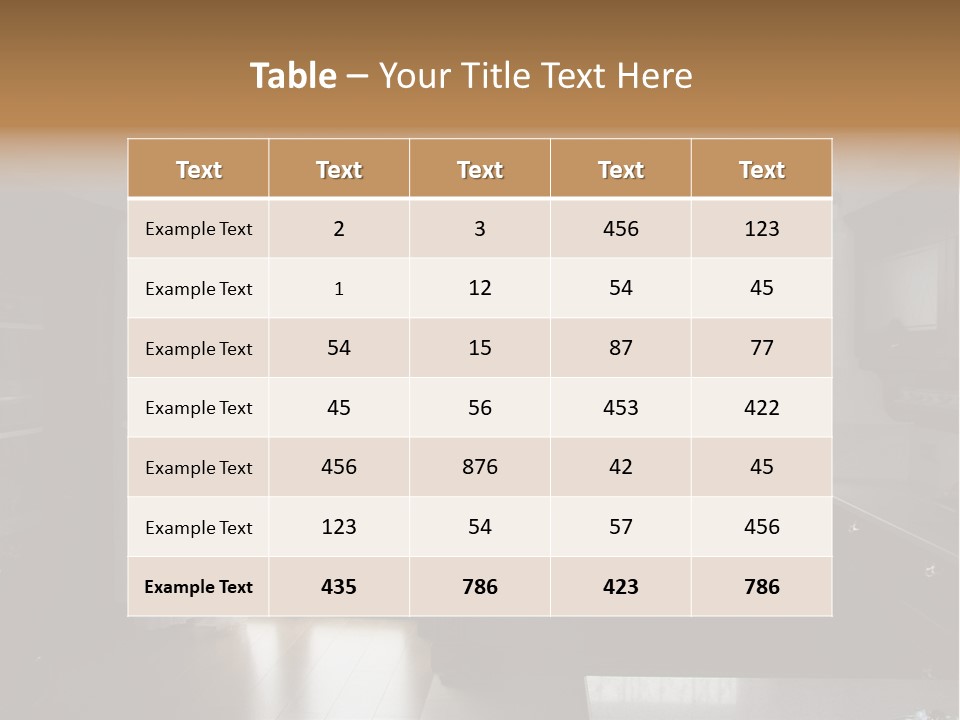Equipment Home Technology PowerPoint Template