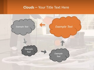 Climate System House PowerPoint Template