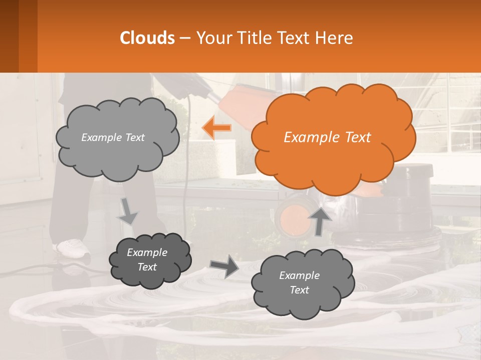 Climate System House PowerPoint Template